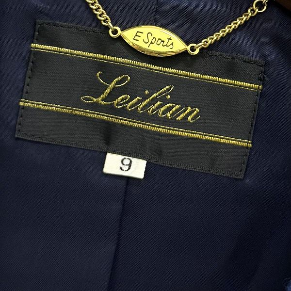 wnc レリアン Leilian スカートスーツ 9 青系 セットアップ ツーピース チェック レディース 965623 MAAHADDERANG_COM