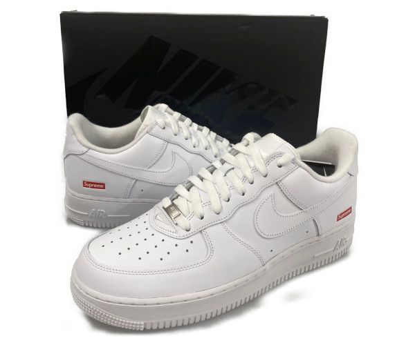 SUPREME×NIKE CU9225-100 AIR FORCE 1 LOW SP エアフォース シューズ