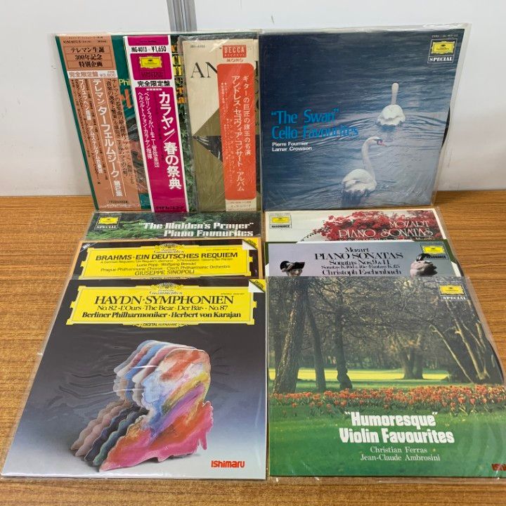 □02)【同梱不可】クラシックなどLPレコード まとめ売り約50点