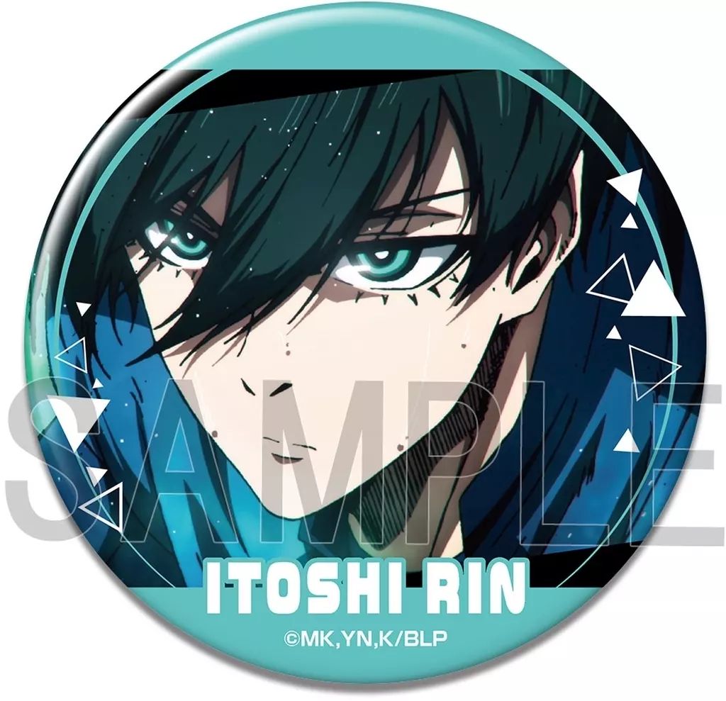 中古】バッジ・ビンズ 04.糸師凛(B) 缶バッジ Ver.2 「ブルーロック