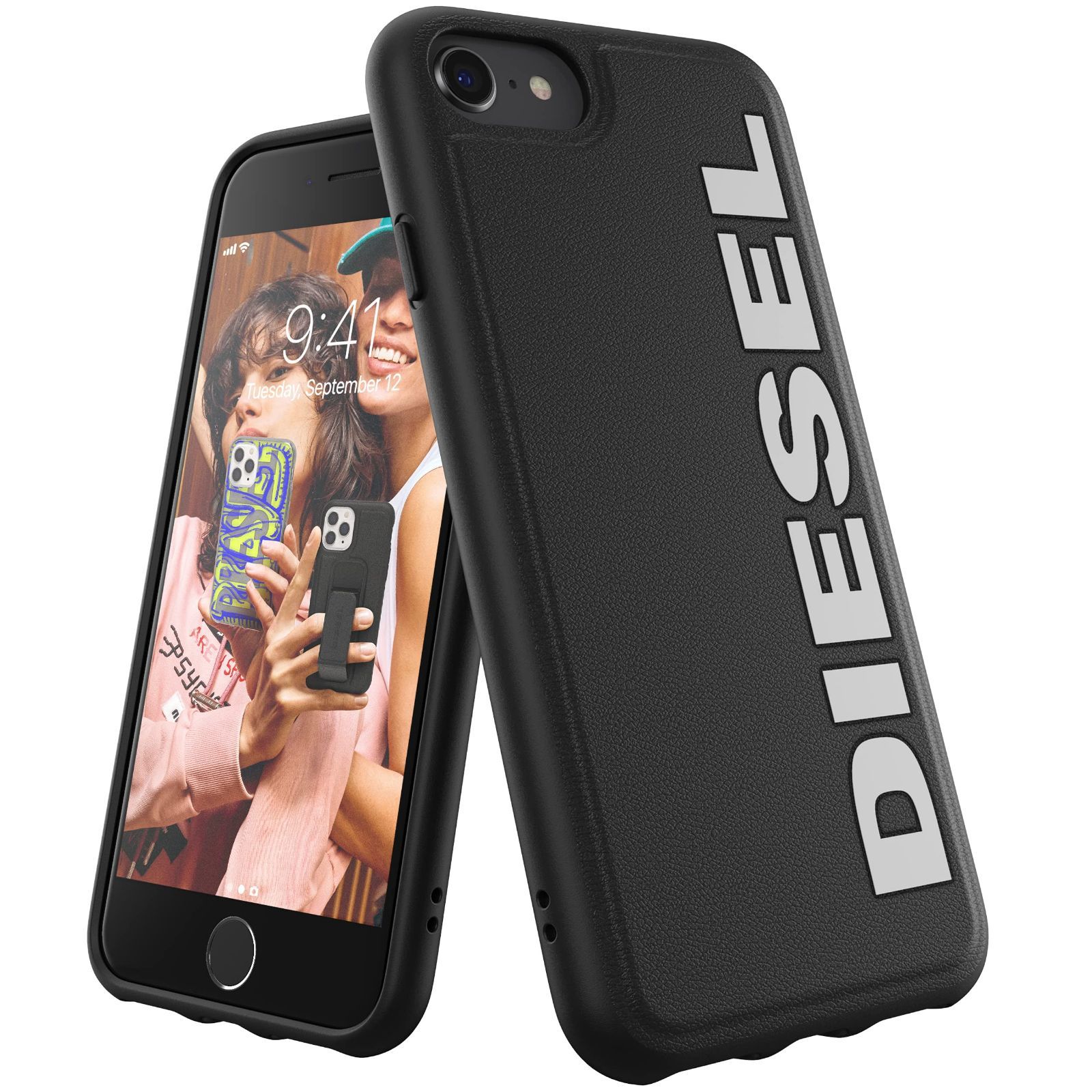 輝く高品質な ブラックホワイト ◇◇DIESEL/ディーゼル◇◇ - iPhone 