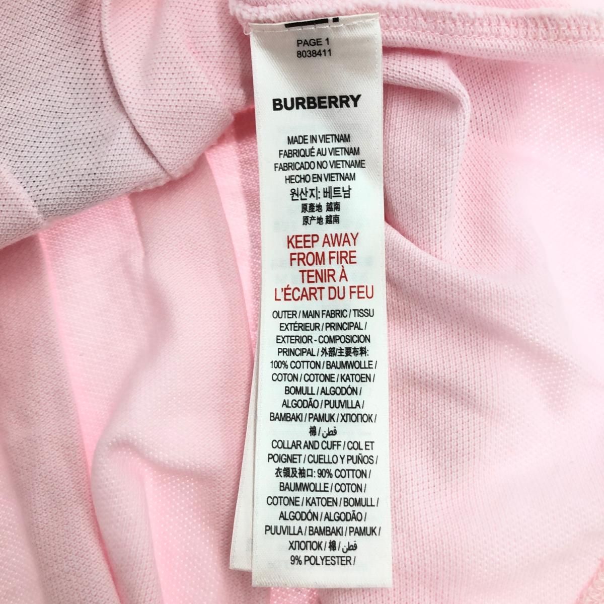 バーバリーノースリーブミニワンピース 良好 BURBERRY LONDON