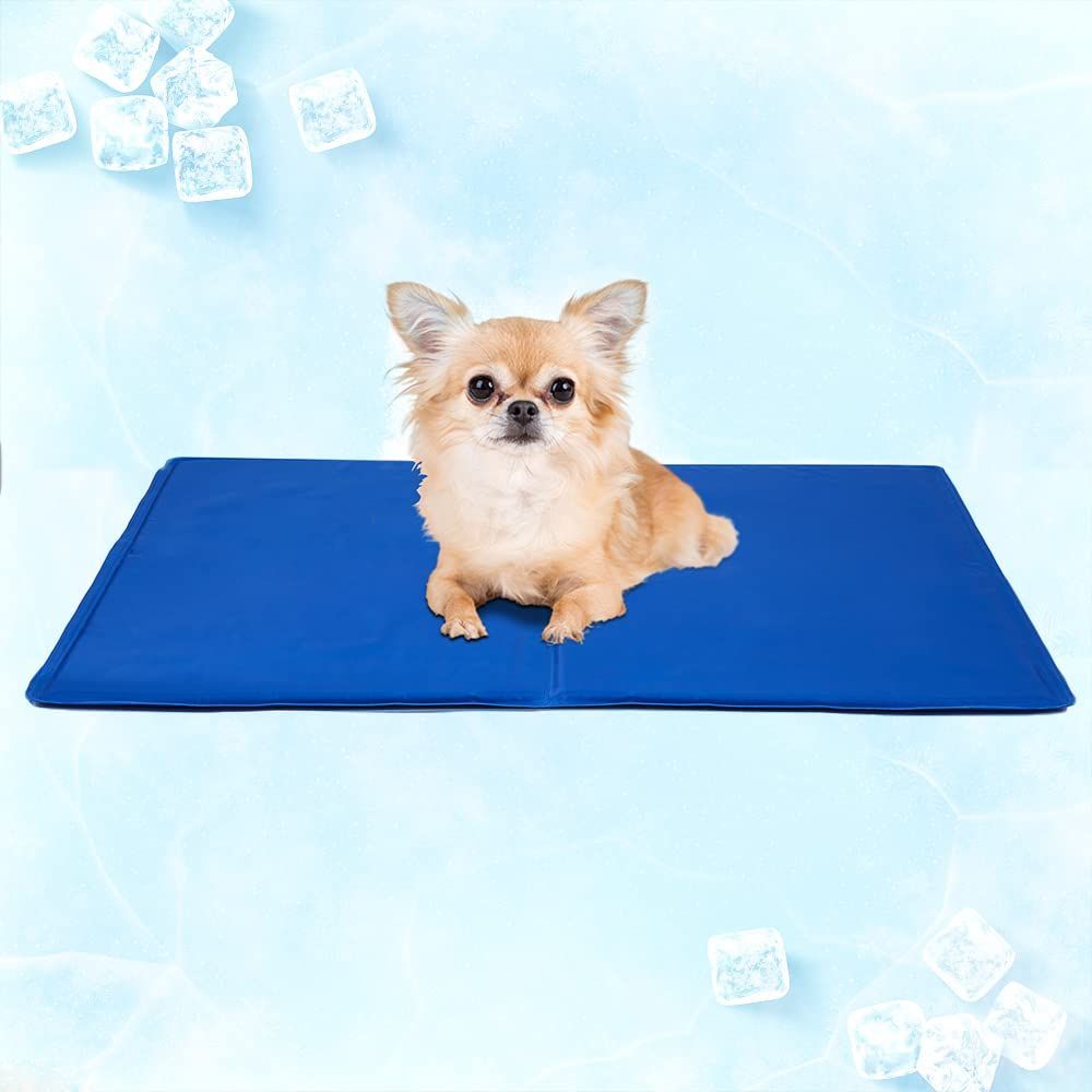 犬 ジェルマット 猫 ペット用クールマット 冷感マット 多用途 冷却マット 熱中症対策 ペット用ひんやりマット 涼感 柔らかい ひんやりマット 折り畳み可 【トリマー・トレーナー監修】ペッ