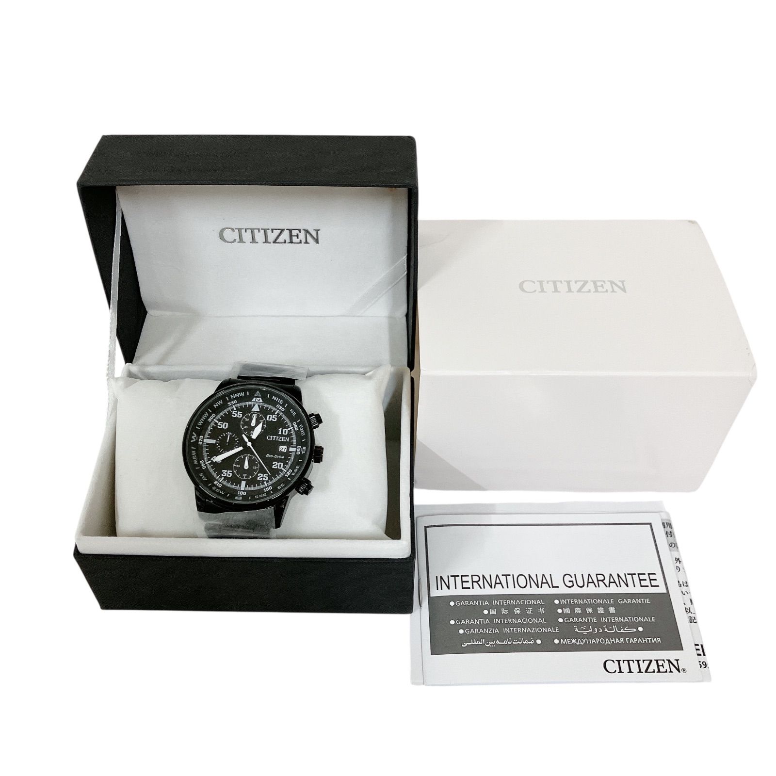 CITIZEN アナログ腕時計 ブラック ブラック時計初心者にこそおすすめしたい。シチズン・アテッサ