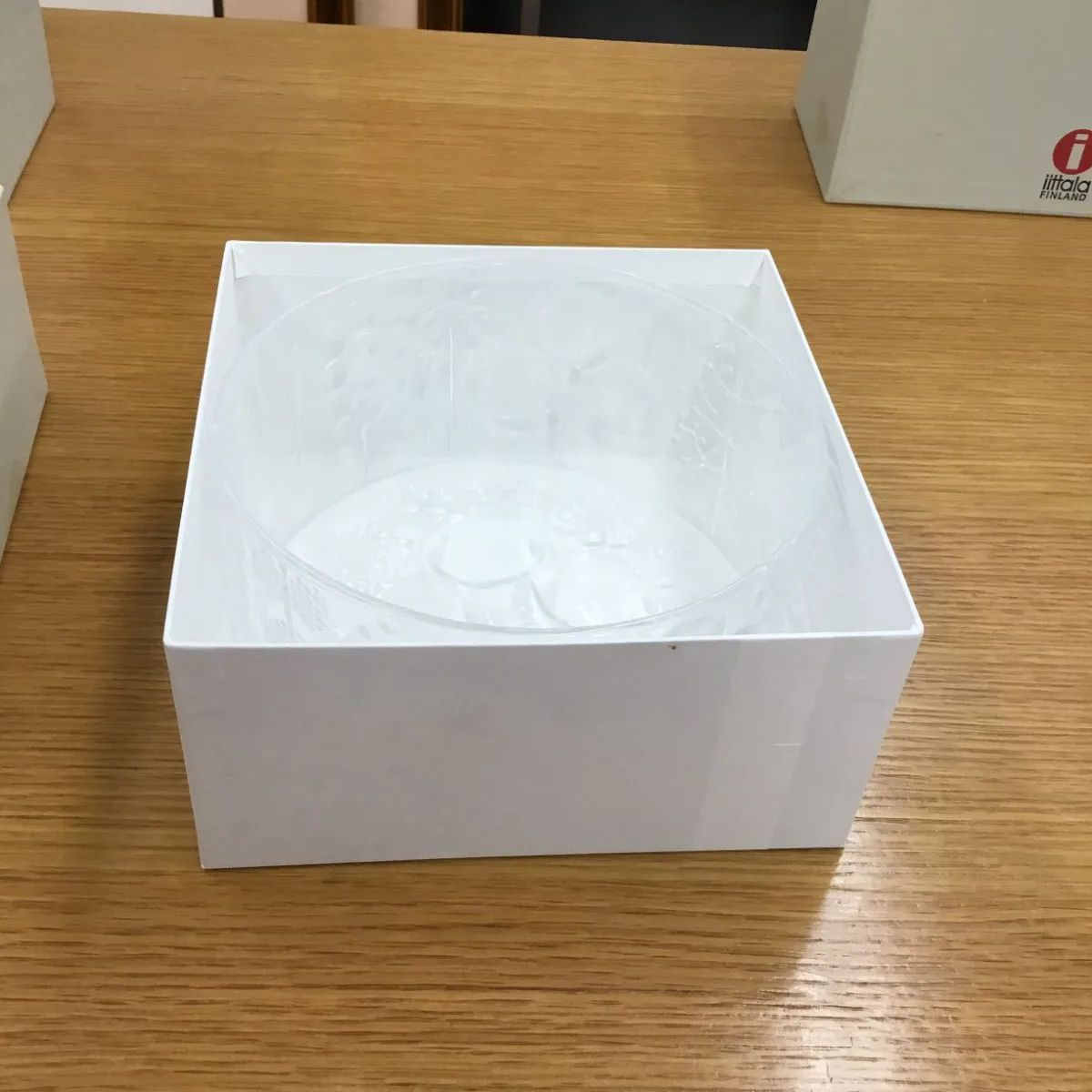 iittala FINLAND イッタラ フローラ ボウル クリア 15㎝ 廃盤 箱あり