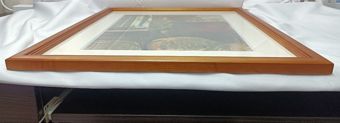 小磯良平 1970年 西洋婦人／ベルナテット 額装複製画（印刷） - メルカリ