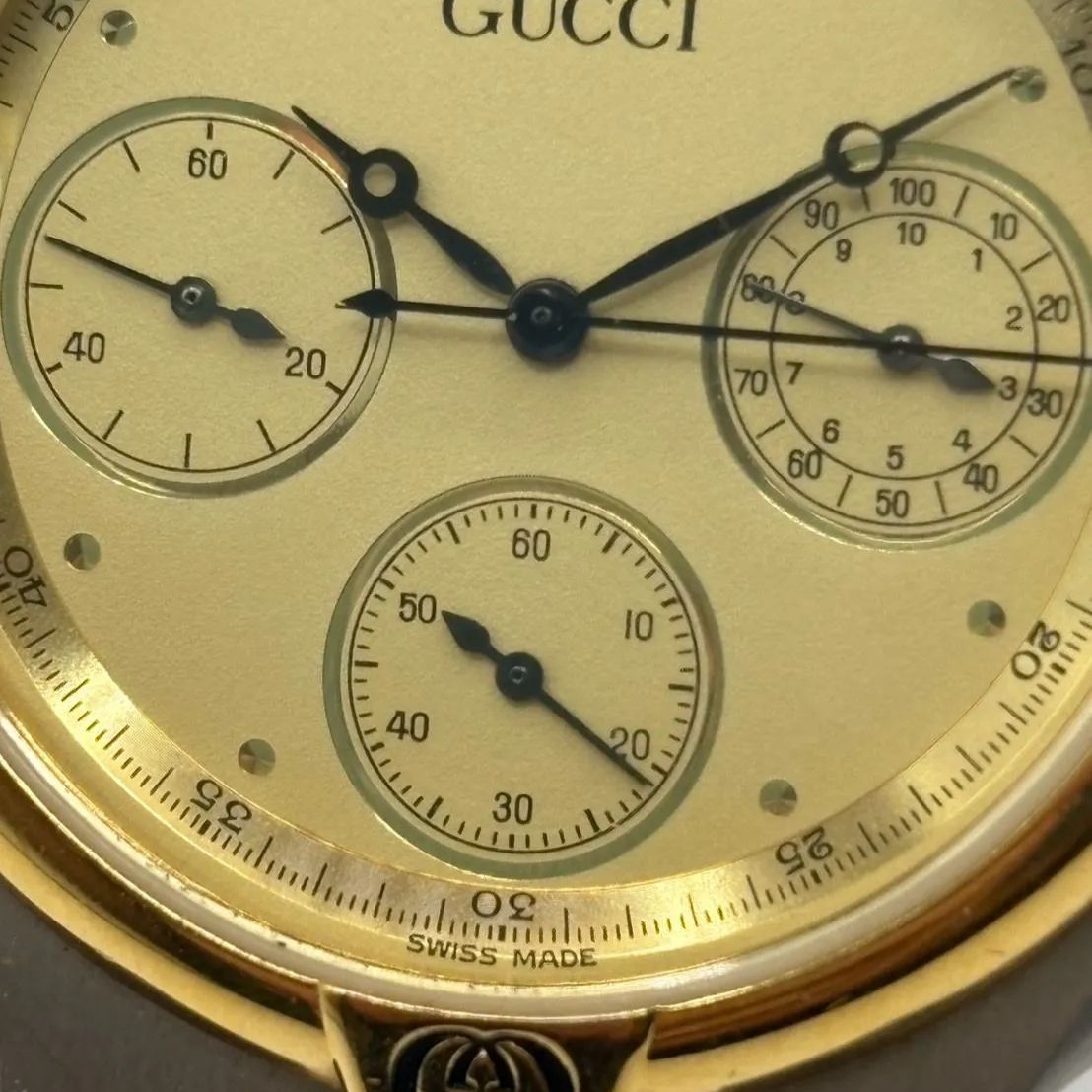 gucci 腕時計 9400 クロノグラフ クオーツ ◎【✨高級ブランド✨】GUCCI グッチ 9400 時計 クロノグラフ