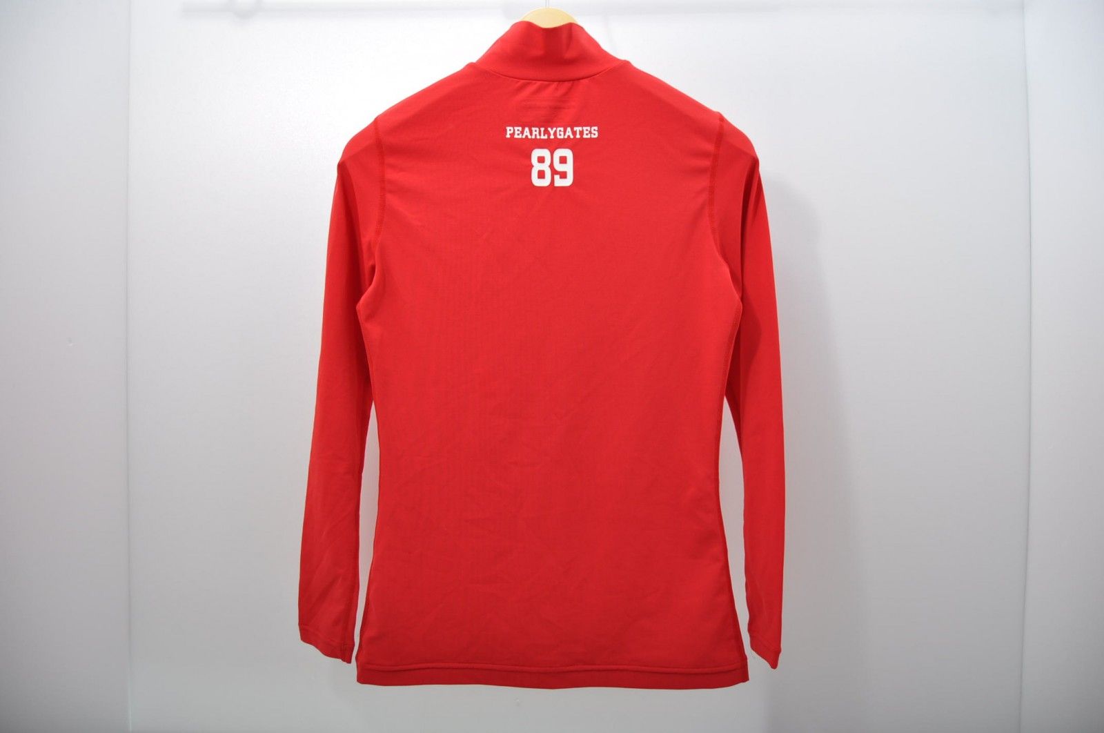 PEARLY GATES 赤 ハイネックシャツ レディース