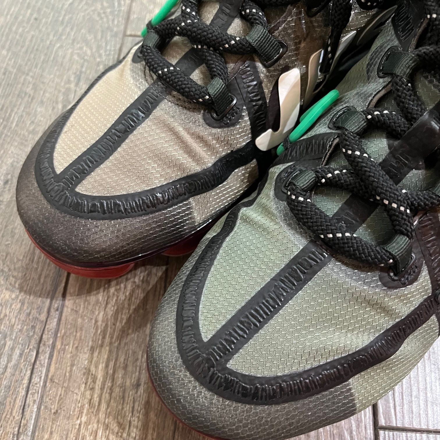 国内正規 希少 NIKE AIR VAPORMAX 2019 CPFM CD7001-300 green mist ...