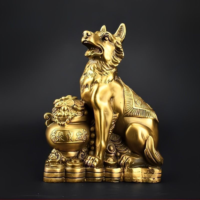 EX608 金福 宝丑 干支 牛 縁起物 置物 東京銀座PICALS