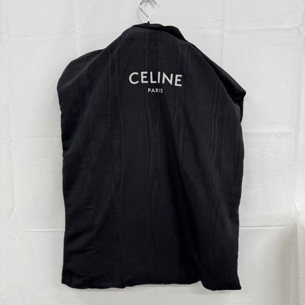 CELINE/セリーヌ【21AW】エディ期 ウール×ナイロン Pコート
