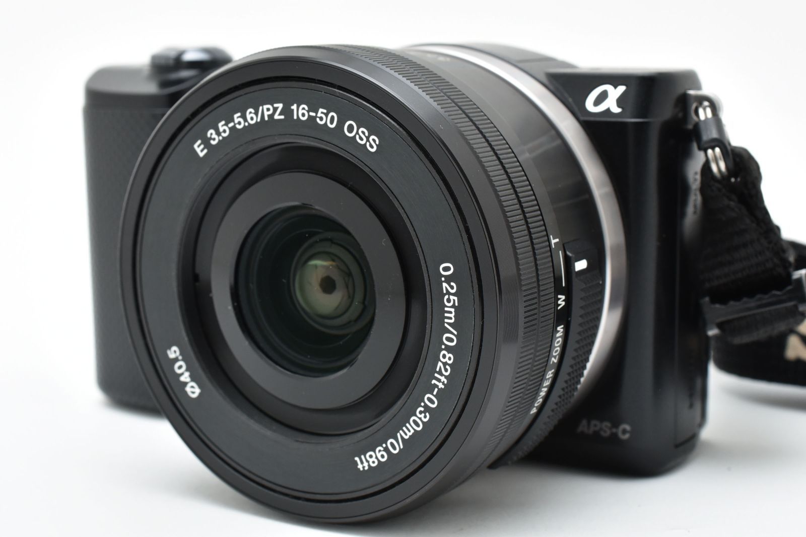 ソニー SONY α5000 ILCE 5000 L ミラーレス一眼 パワーズームレンズキット ブラック E PZ 16 50 3 5 6 OSS A 0581