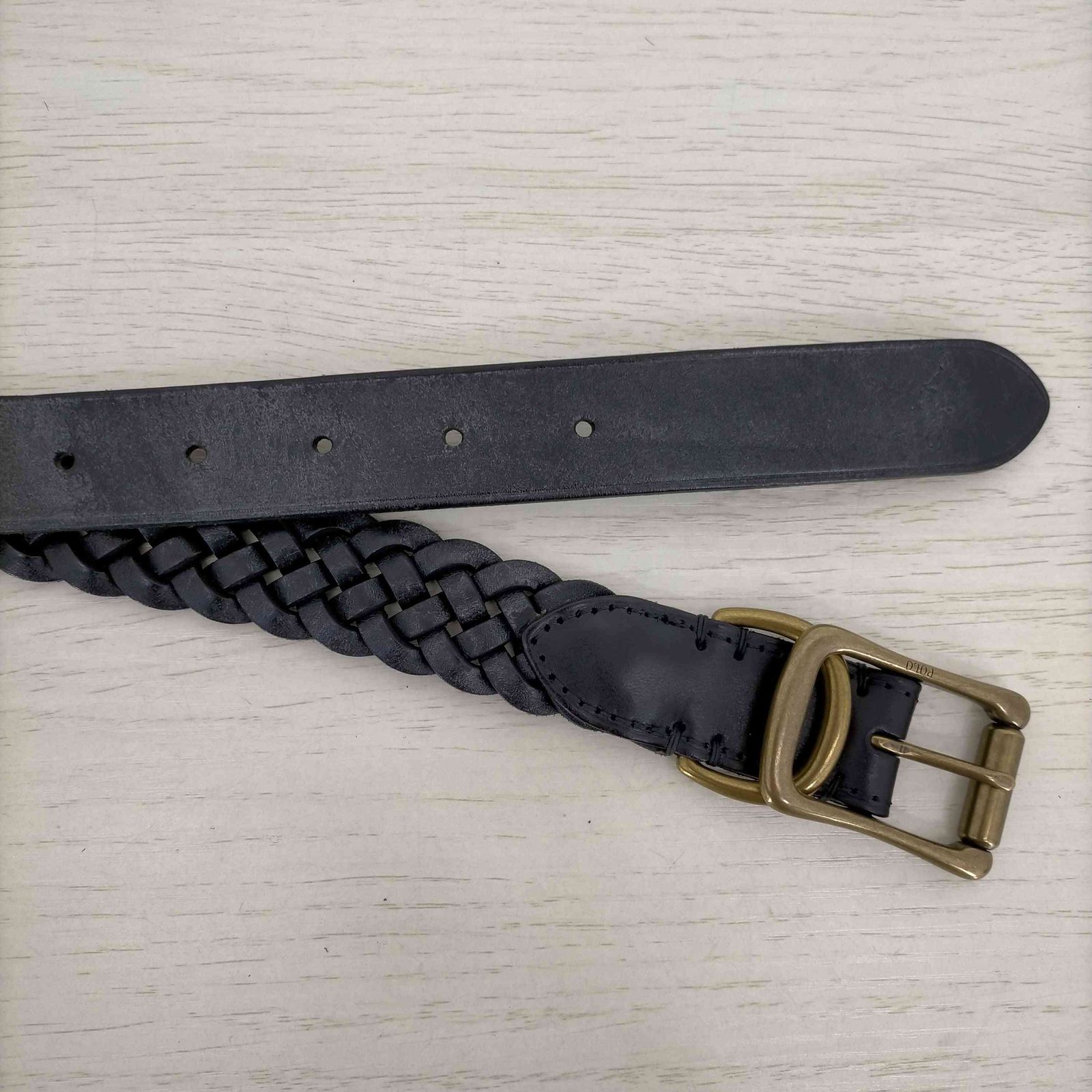 ポロラルフローレン POLO RALPH LAUREN レザーメッシュベルト メンズ