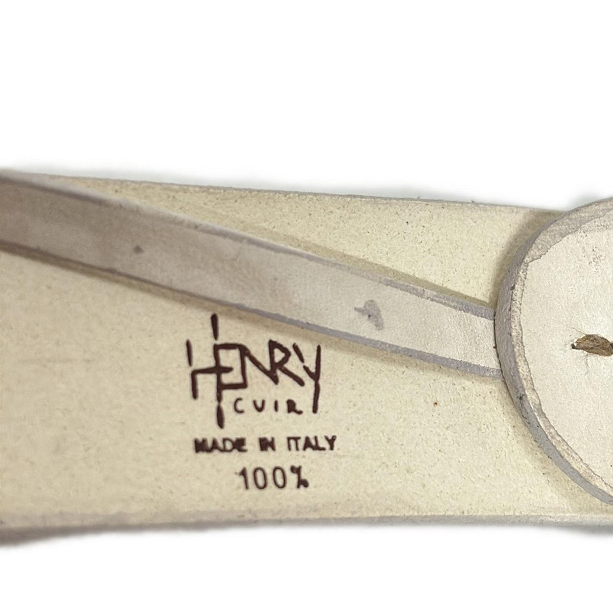 アンリークイール HENRY CUIR レザーベルト アンリークイール HENRY CUIR レザーベルト インポートブランド