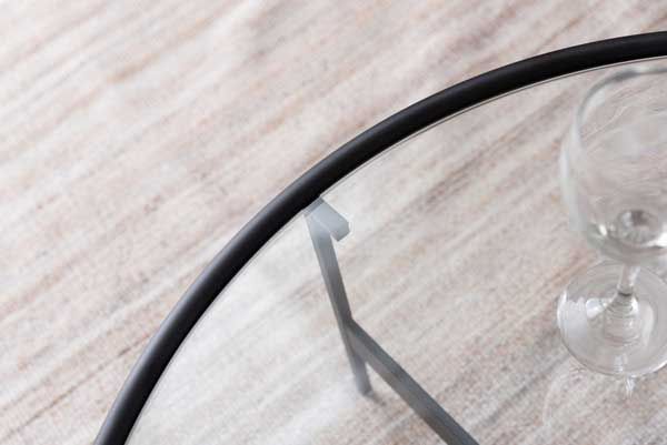 ガラステーブル ラウンド