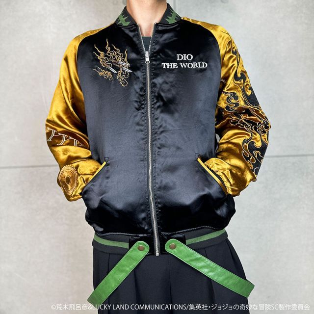 新品！！jojo⭐︎dioリバーシブルスカジャン！！ hello！ The long-awaited new jacket is here! こんにちわ