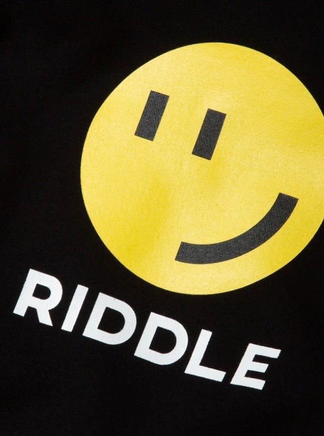RIDDLE パーカー 黒 新品未使用 ブラック ゲーム - メルカリ