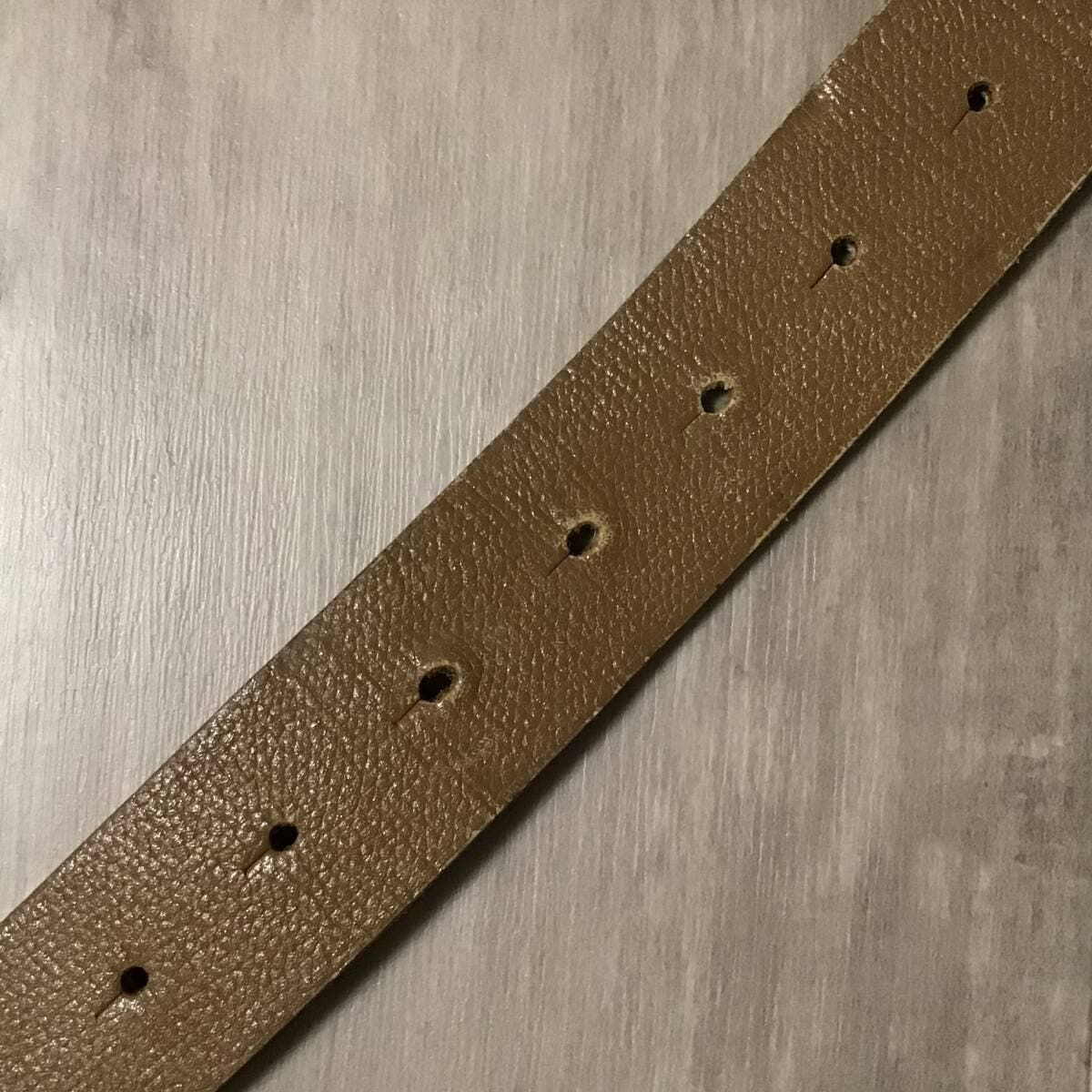 BAPE ベルト　ゴールド A BATHING APE Gold Camo Leather Belt BAPE Gold Buckle