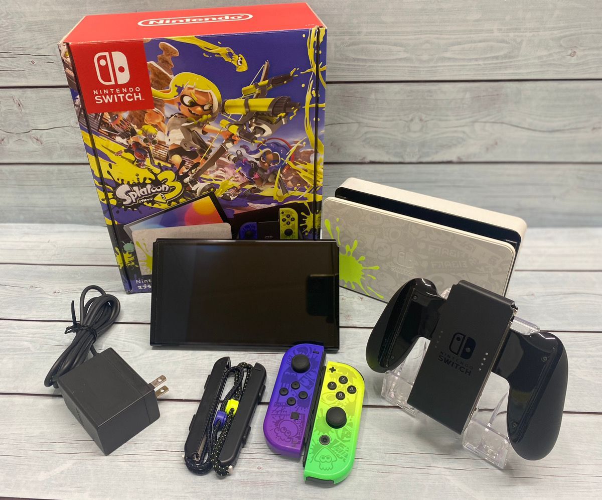 Nintendo Switch 有機ELモデル スプラトゥーン3エディション 動作 済み