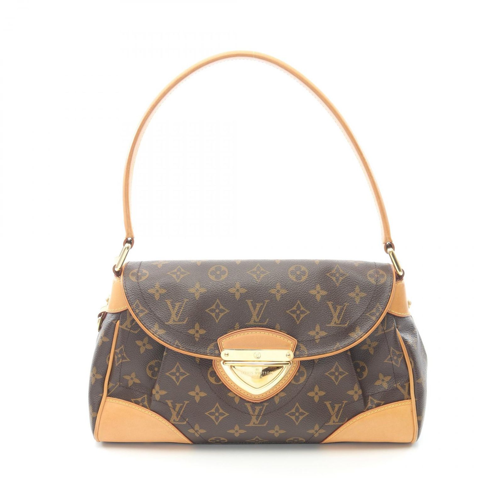 ルイ ヴィトン LOUIS VUITTON ショルダーバッグ ビバリーMM モノグラム M40121 PVCコーティングキャンバス レザー ビバリーMM レディース Used B
