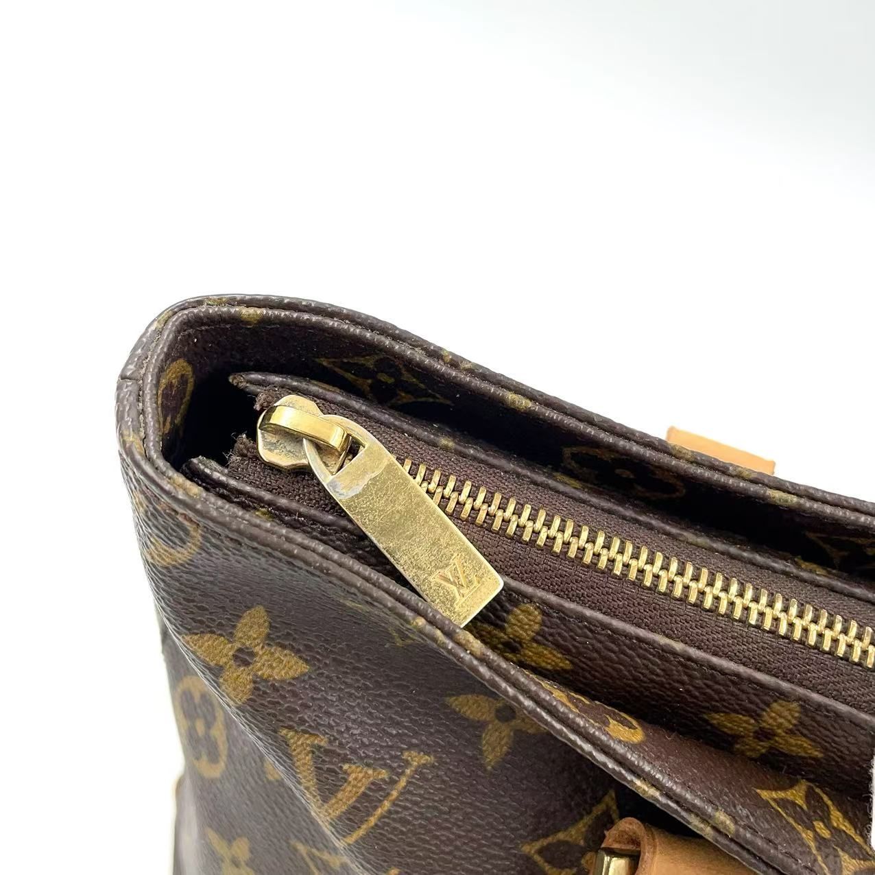 LOUIS VUITTON カバピアノ モノグラム モノグラム レザー×PVC