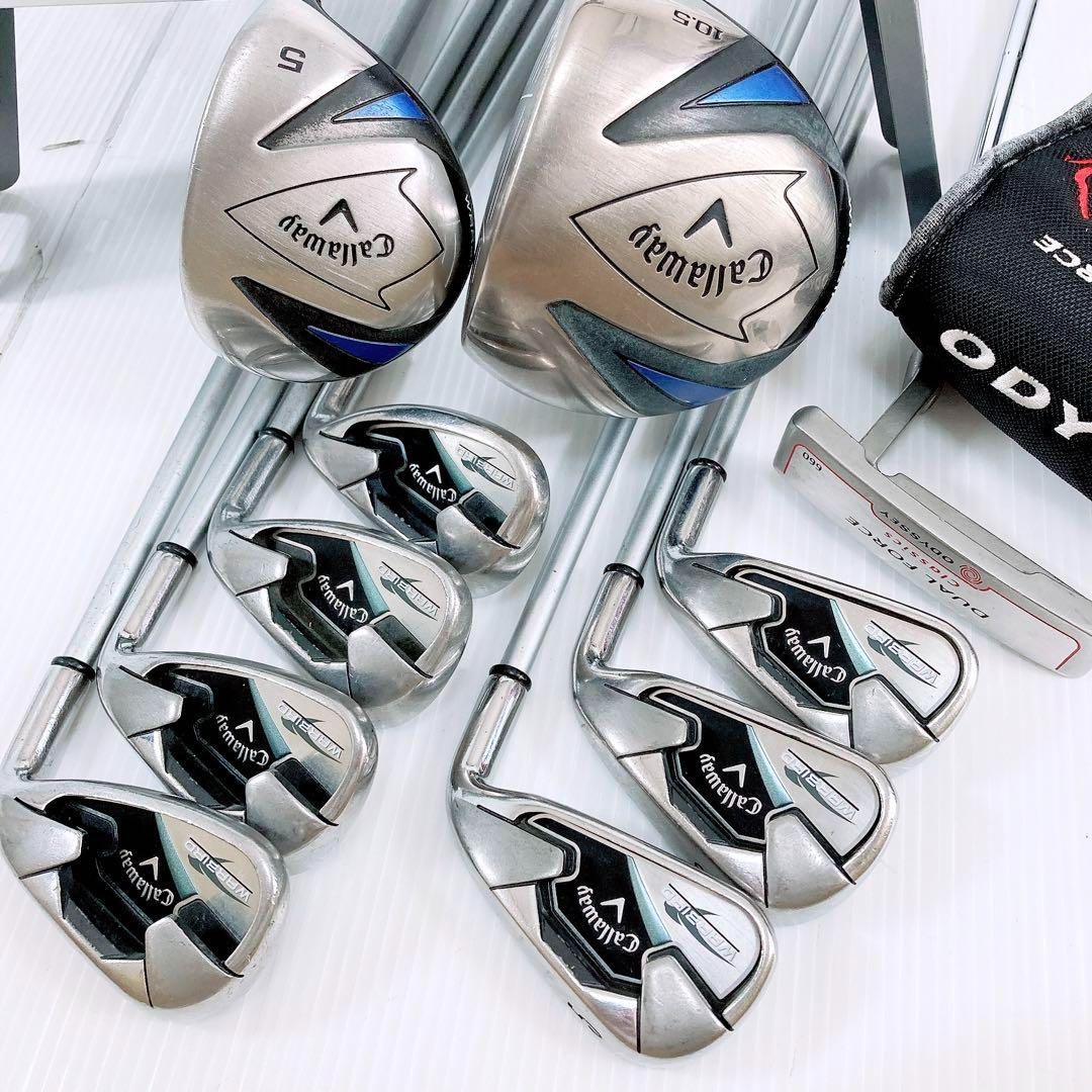 キャロウェイ ウォーバード メンズ ゴルフクラブ セット R 初心者