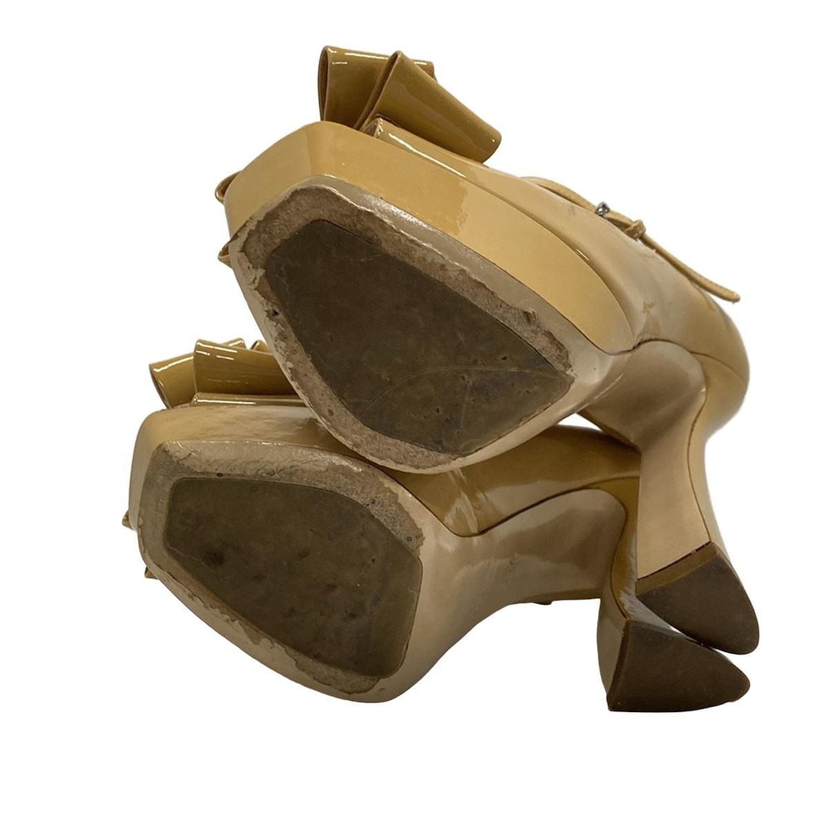 MIUMIUパンプス　35 1/2 MIU MIU - miumiu(ミュウミュウ) パンプス 35 1/2 レディース
