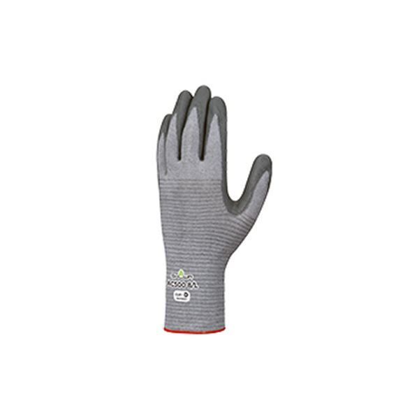 ショーワグローブ AC500 制電フォルテックスウレタンパーム手袋 L グレー AC500-L 1セット 60双 使い捨て手袋 使いきり手袋