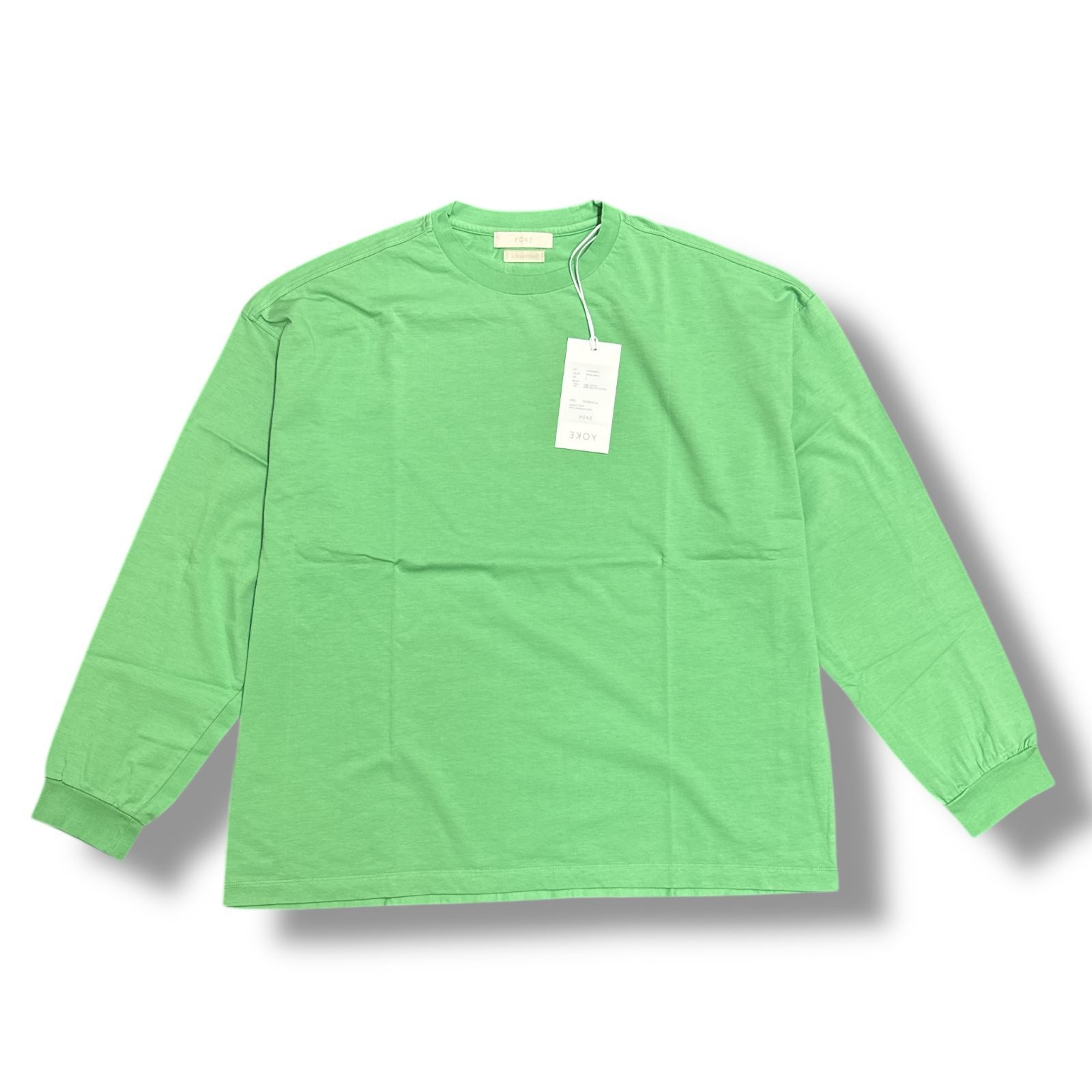 参考上代18700円 未使用品 YOKE 24SS YOKE T-SHIRT LONG SLEEVES 長袖T