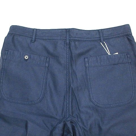 ヤエカ YAECA タグ付き ベイカーパンツ 156010 ネイビー LARGE