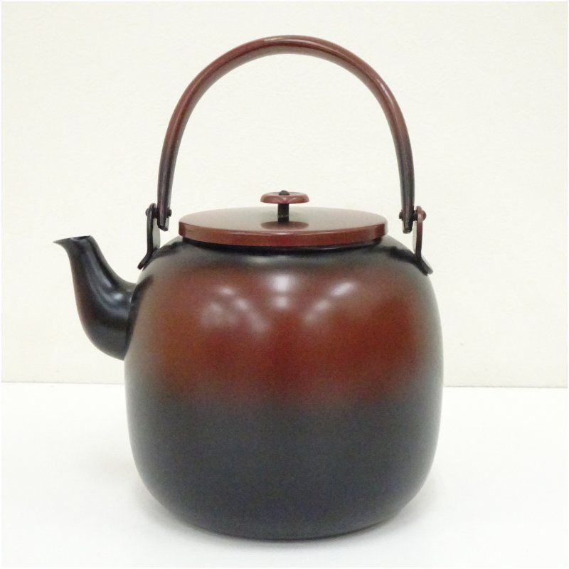 水注　銅器　木箱付き　茶道具 銅腰黒水注（箱付） 茶道 茶道具 おしゃれ 茶器 抹茶 水注ぎ