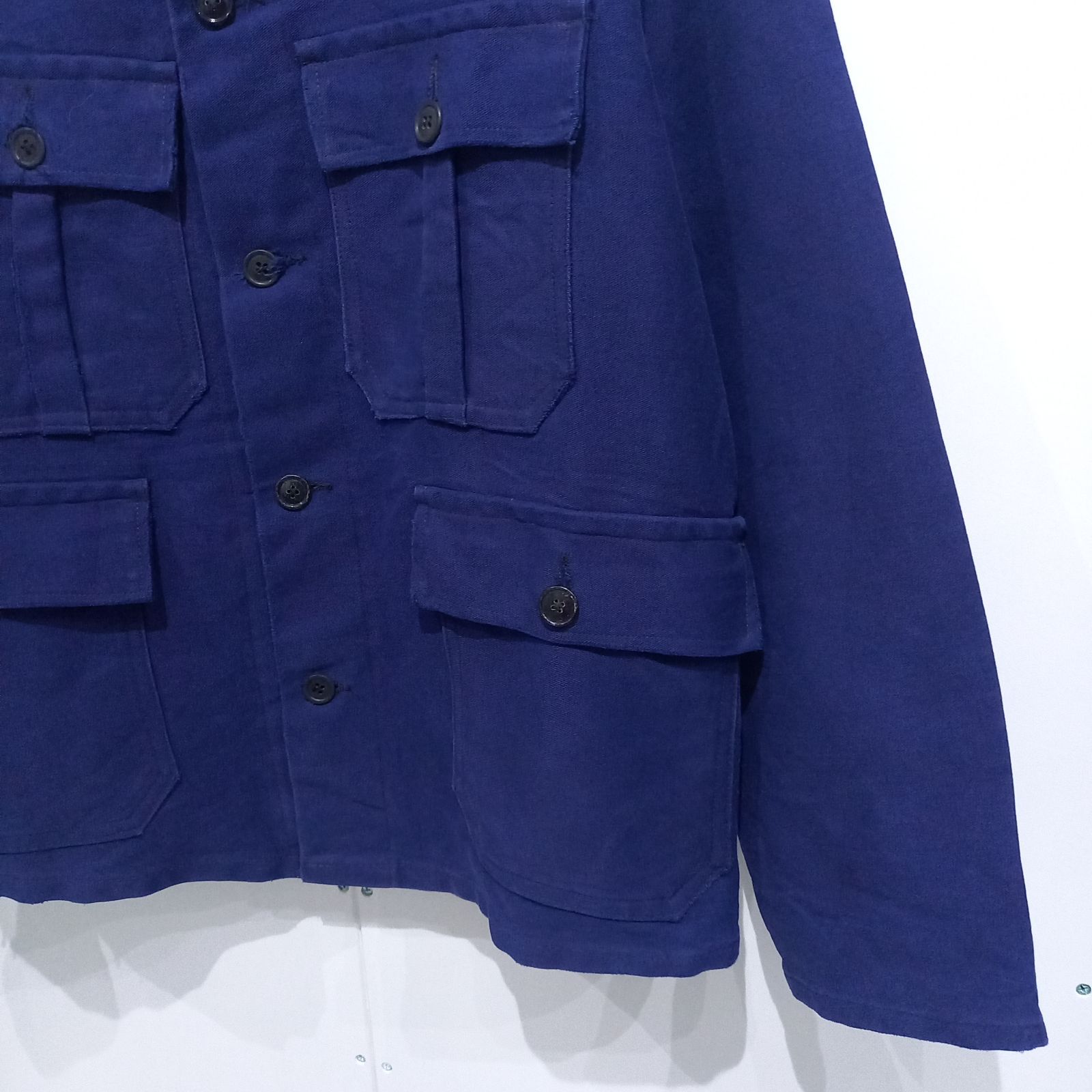 60s 70s EURO古着 フレンチワーク モールスキン 4つポケット