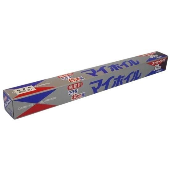 マイホイル 超厚型25μ スーパーワイド 45cm×30m 12本入●ケース販売お徳用