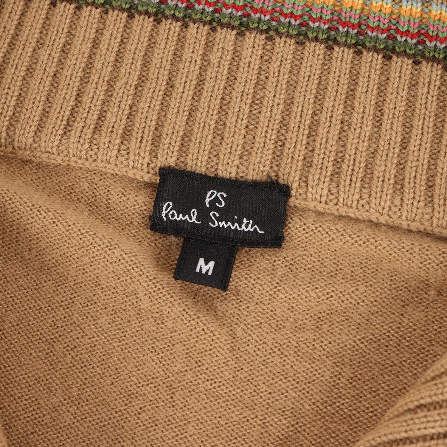 Paul Smith ポールスミス ニット サイズ:M ハーフジップ スタンド 