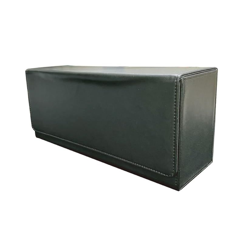 アローン(Allone) トレカサプライ マグネットカードローダー用ケース 27.5×8.8×11.5cm 収納BOX 保管 大容量 レザー 開閉しやすいマグネット式 ブラック ALG-TSMGLC38 0