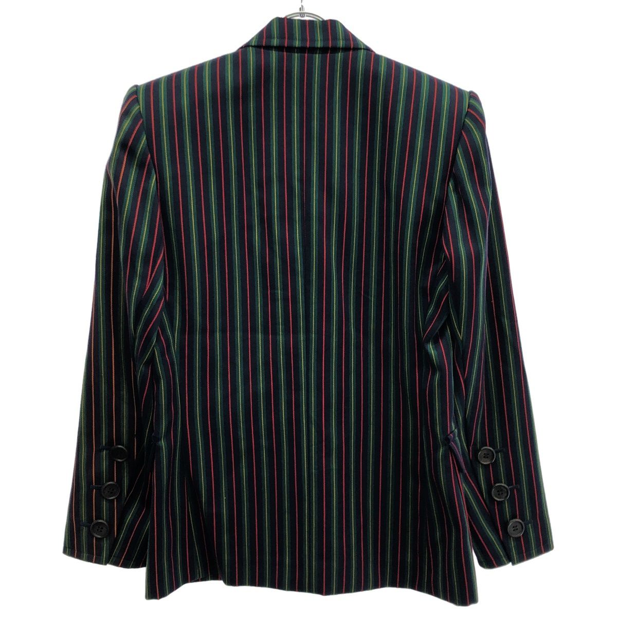 Yves Saint Laurent ストライプジャケット SENSE掲載 Saint Laurent ストライプ柄 テーラードジャケット