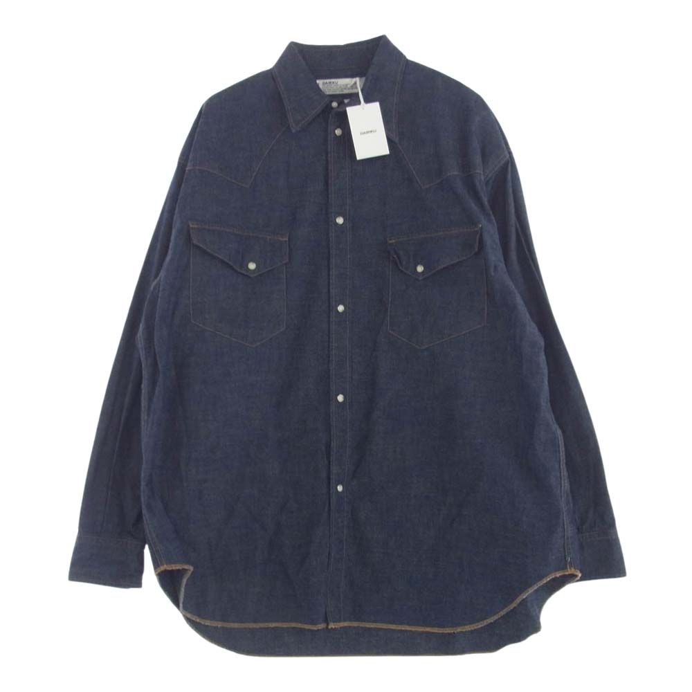 dairiku デニム シャツ ダイリク DAIRIKU 24SS 24SS S-4 Onewash Denim 