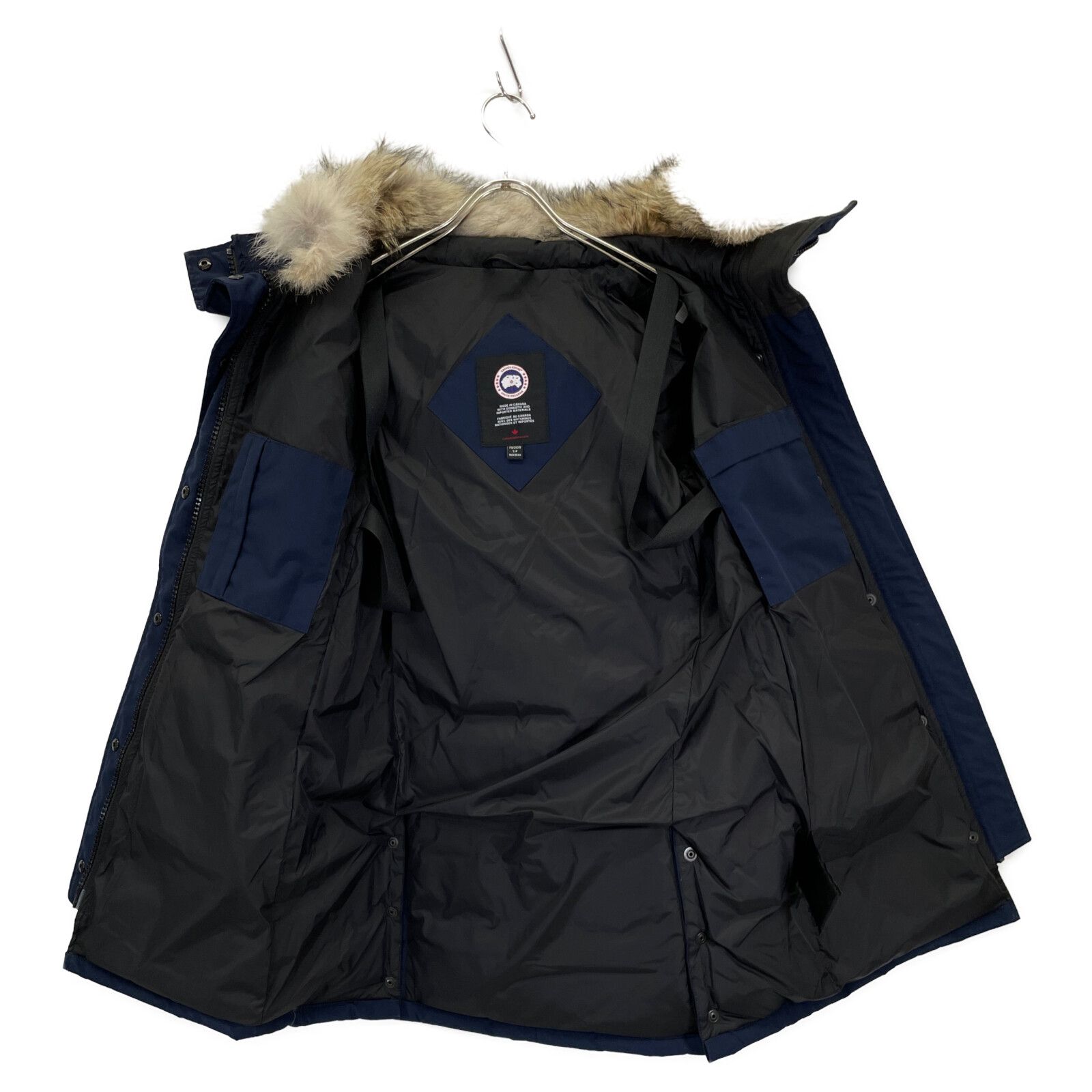 CANADA GOOSE カナダグース 3802LA ﾈｲﾋﾞｰ ｼｪﾙﾊﾞｰﾝ ﾊﾟｰｶ ﾌｭｰｼﾞｮﾝﾌｨｯﾄ  