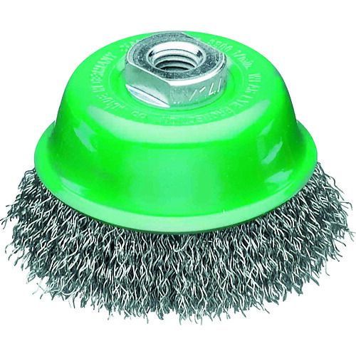 ＬＥＳＳＭＡＮＮ　工業用カップブラシ　Φ７５　ステンレス　線径０．３