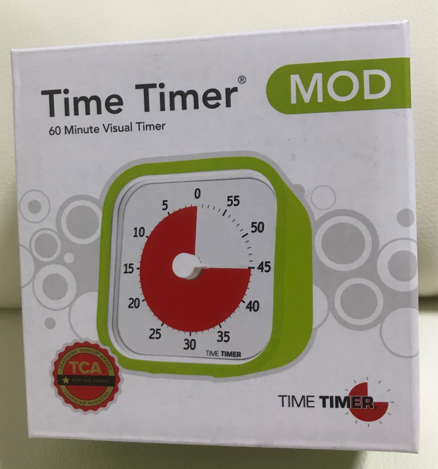 メルカリShops - タイムタイマー(TIME TIMER) 勉強タイマー MOD ライムグリーン