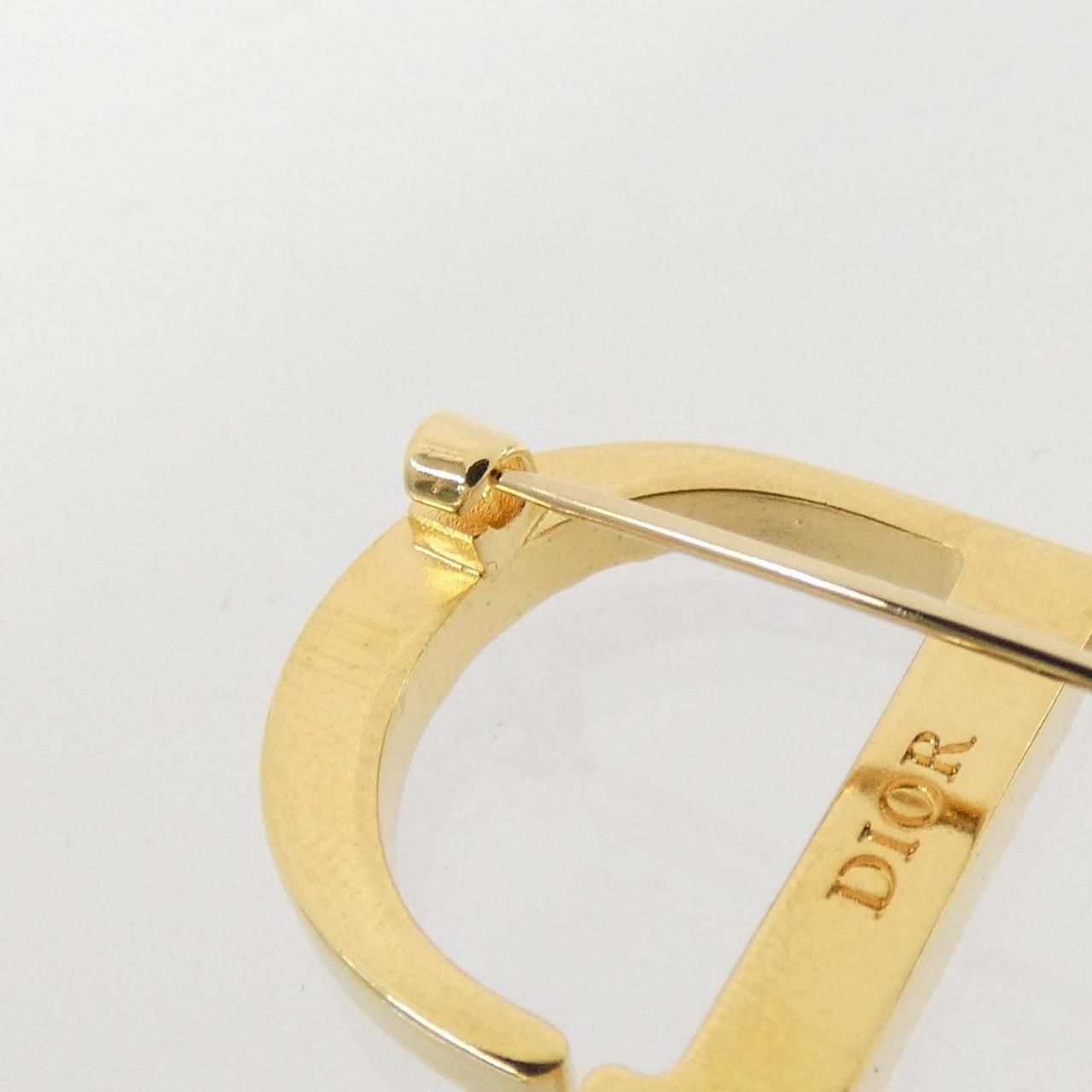 【値下げ済】クリスチャンディオール　ブローチ　Christian Dior Christian Dior - 値下げ【Dior】ヴィンテージ ロゴ ブローチ