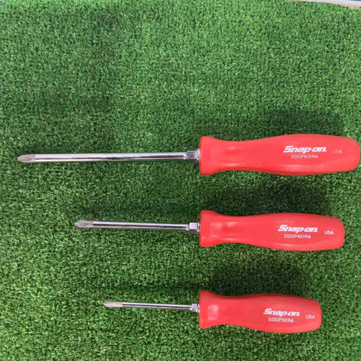スナップオン Snap-on プラスドライバー 3本セット SDDP631RA SDDP311RA SDDP421RA【草加店】
