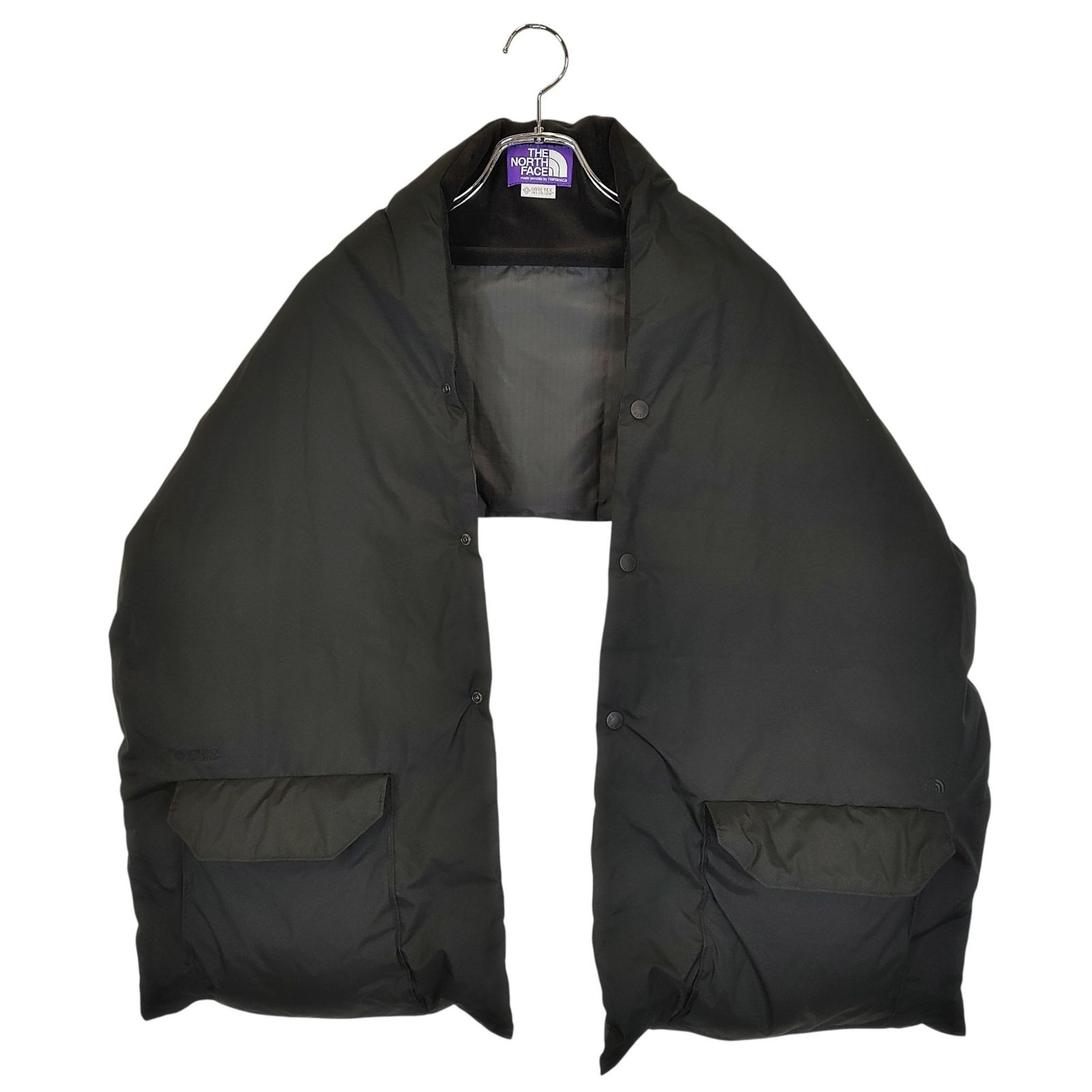 THE NORTH FACE ザノースフェイス PURPLE LABEL GORE-TEX DOWN CAPE ダウン ケープ NN 8062 N F ブラック