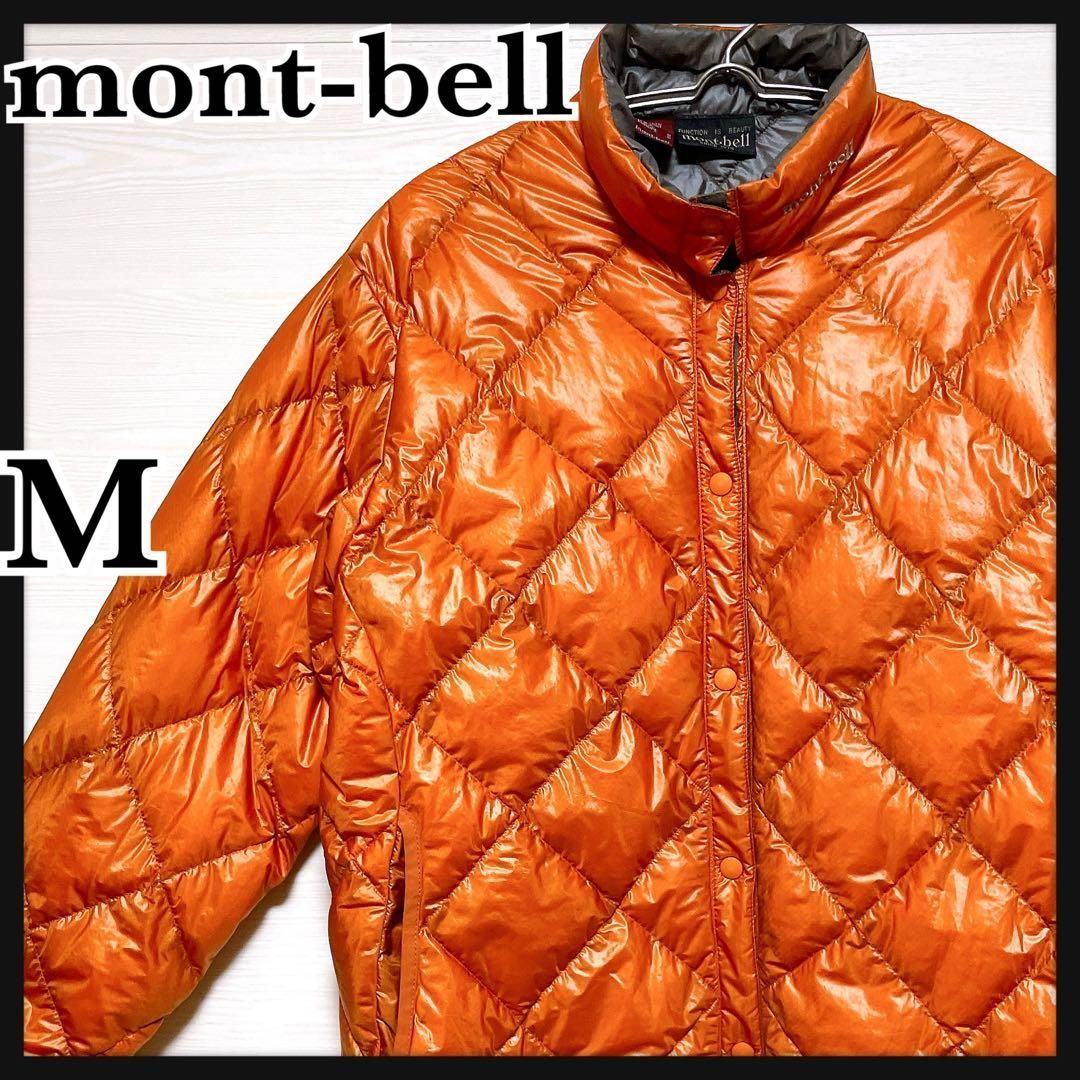 mont-bell モンベル UL ダウンインナージャケット ダウンジャケット レディース M オレンジ 800フィルパワー