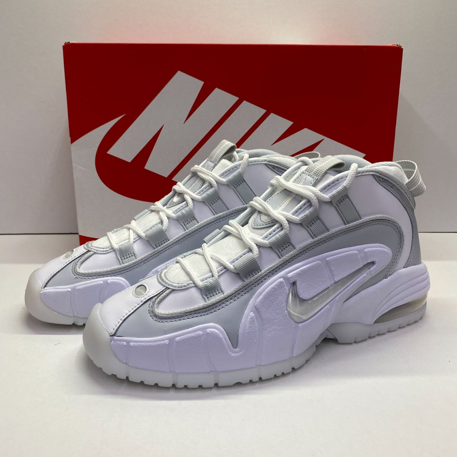 未使用 NIKE AIR MAX PENNY 1 WHITE PURE PLATINUM 26.5cm DV7220-100