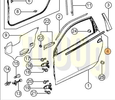ホンダ純正新品】HONDA 未使用品 ☆超希少品☆ CR-Z ZF1 ZF2 ドア