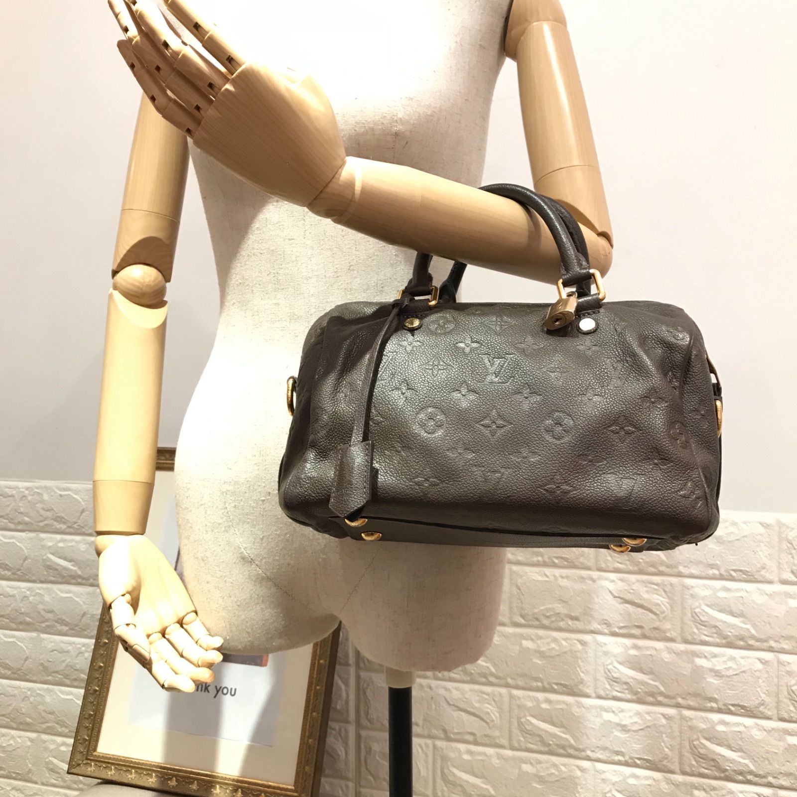 美品 定価の約1/3】ルイ ヴィトン モノグラム アンプラント スピーディ 