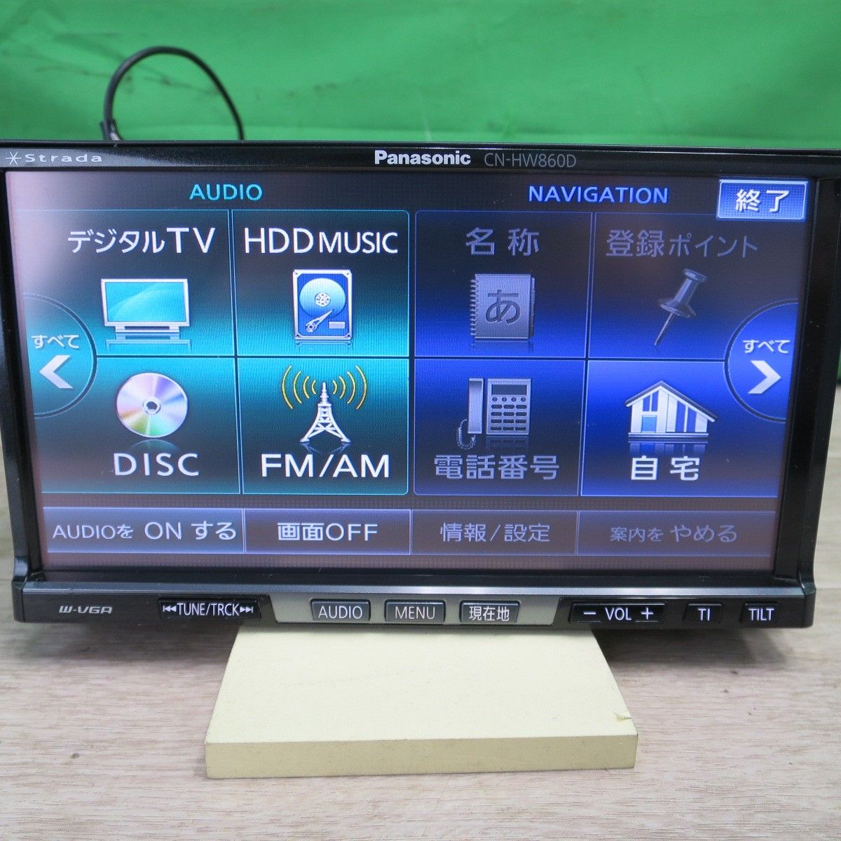 送料無料] ☆パナソニック Strada カーナビ HDDナビ CN-HW860D Panasonic ストラーダ☆ - メルカリ