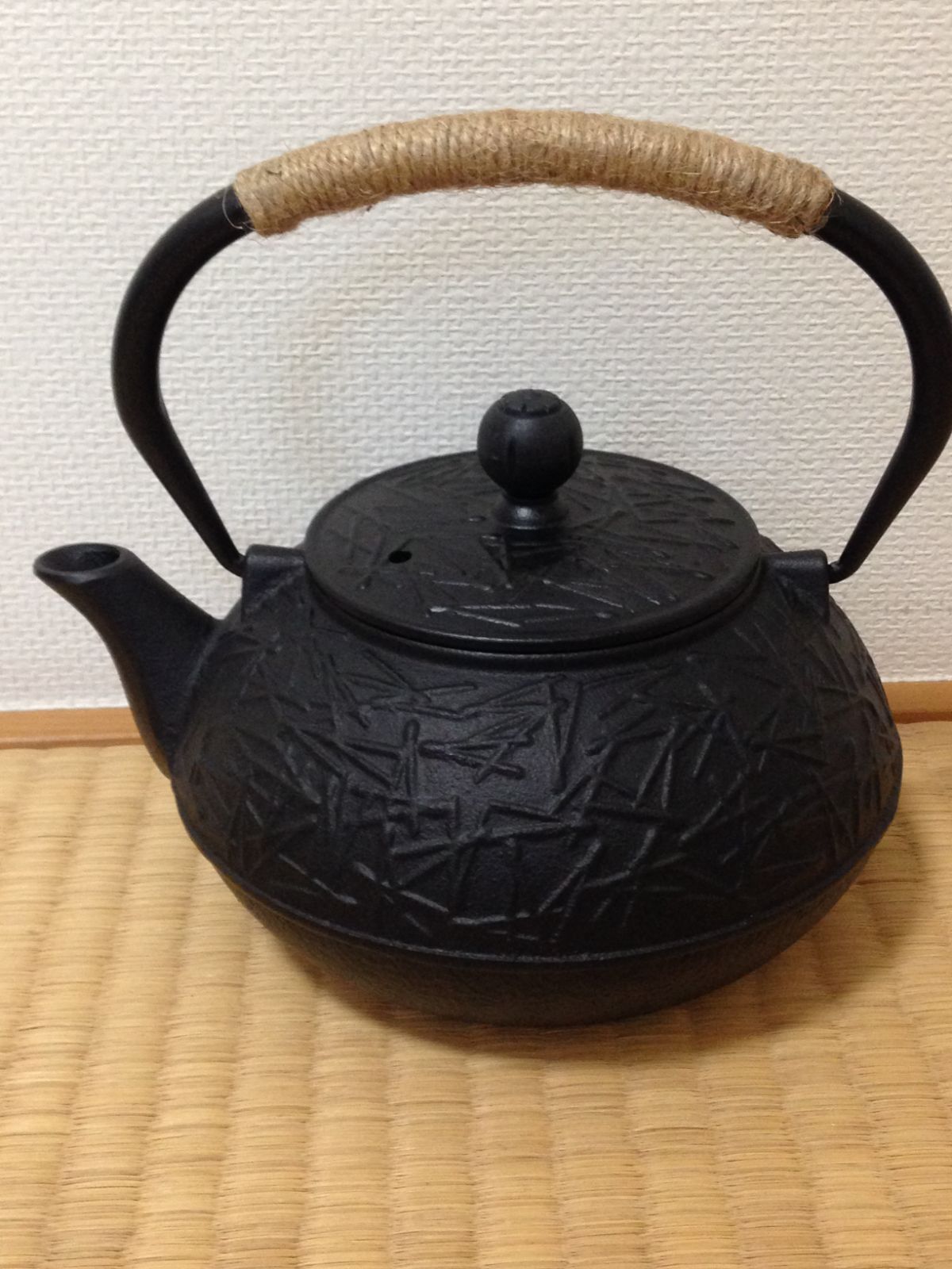 逆輸入 鉄瓶 南部鉄器 ih対応 直火可 やかん 鉄びん 鉄器 鋳物 茶道