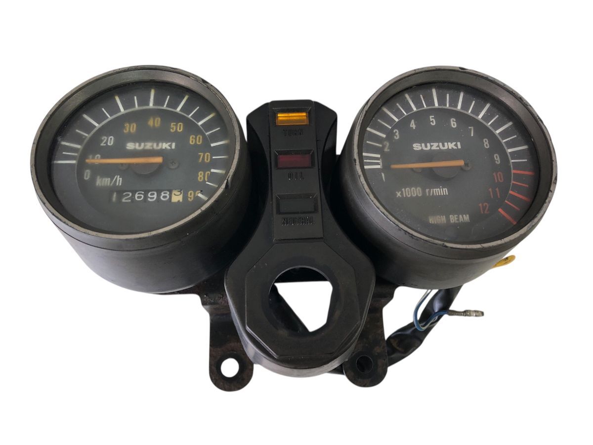 SUZUKI RG50E RG502 メーター 針手回しOK レストア ストック ＯＨベースにも 2754-M5750
